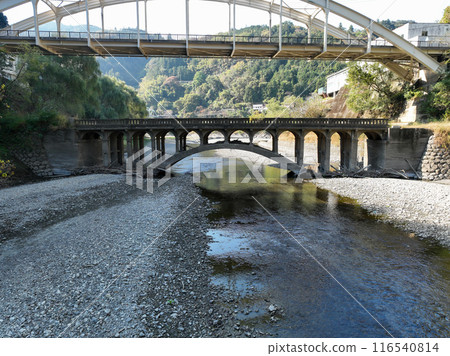 愛媛縣西予市舊船渡川橋 愛媛縣西予市舊船渡川橋 116540814