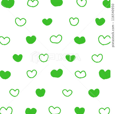 Hand-drawn illustration of striped heart pattern background 13 Hand-drawn illustration of striped heart pattern background 13 116540950