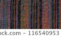 Nepalese textile background. Woven ethnic fabric texture 116540953