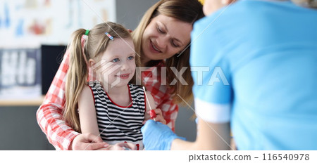 Doctor takes cotton bud to analyze saliva, nasal swab, mucous membrane for DNA tests 116540978