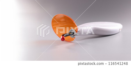 Polymerizer, electrical stomatological tool with orange protective 116541248