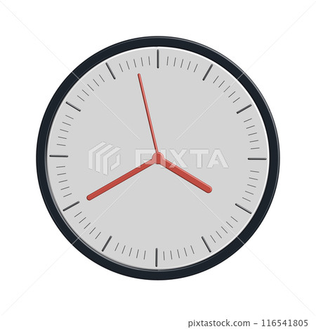 Clock icon for success concept with realistic 3d modern design 116541805