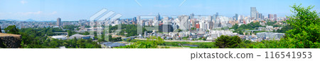 從仙台城遺址看到的仙台市全景照片 116541953