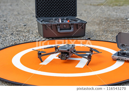 無人機和著陸墊 116543270