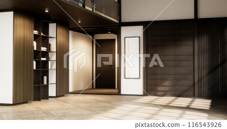 Japan style Big living area in luxury room japan style decoration. 116543926