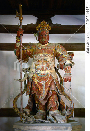 Obakusan Manpukuji Temple, Komokuten statue in the Tennoden Hall, Uji, Kyoto Prefecture 116544474