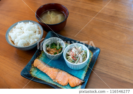 A delicious Japanese breakfast A delicious Japanese breakfast 116546277