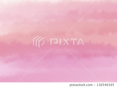 Pink gradient background illustration painted with watercolors 116546385
