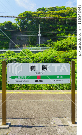 [Katsuura City, Chiba Prefecture] JR Sotobo Line, Ubara Station 116548442