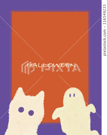 Cute ghost hand-drawn illustration Cute ghost hand-drawn illustration 116549233