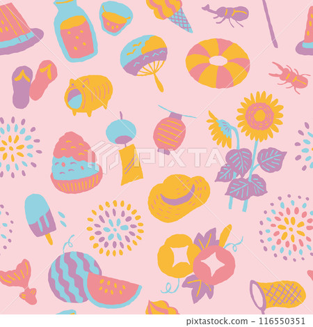 夏天圖無縫模式 116550351