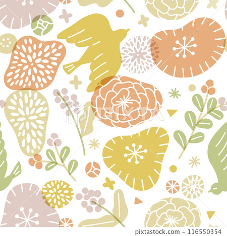 Flower pattern 116550354