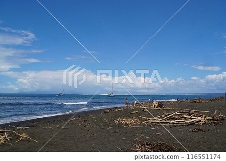 Plage de la Pointe Venue Beach, Tahiti Plage de la Pointe Venue Beach, Tahiti 116551174