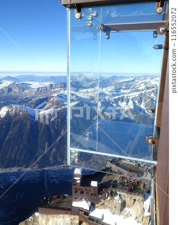 萬寶龍從Aguille du Midi天文台看到 116552072