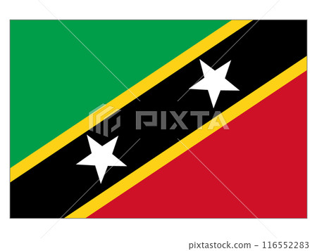 世界國旗 聖克里斯多福及尼維斯 116552283