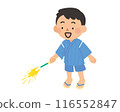 Boy making fireworks 116552847