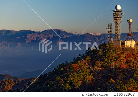 Mount Osutaka and the Okuchichibu mountain range as seen from Mitsutoge/Kaiunzan 116552908