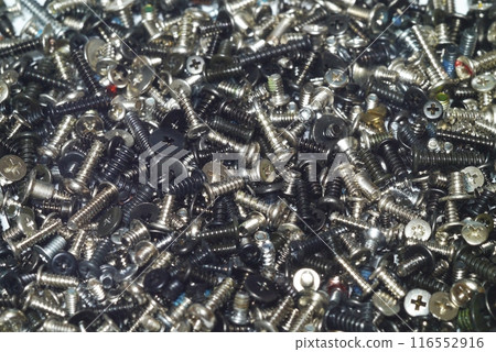 A small screw used in assembling a camera A small screw used in assembling a camera 116552916