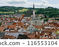 The skyline of Cesky Krumlov 116553104