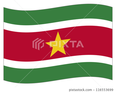 Flags of the World: Flag of Suriname 116553699