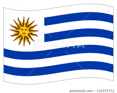 Flags of the World: Uruguay Flag 116553712