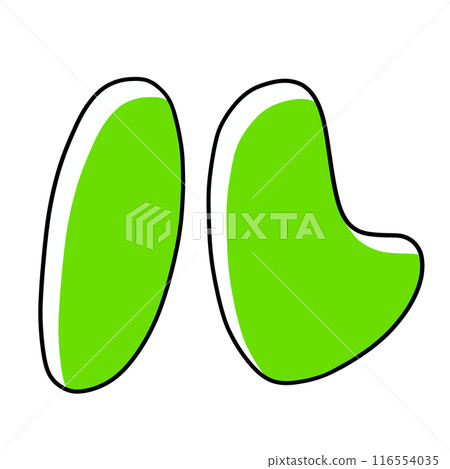 寬鬆簡約的片假名「ru」圓角版，純色 116554035