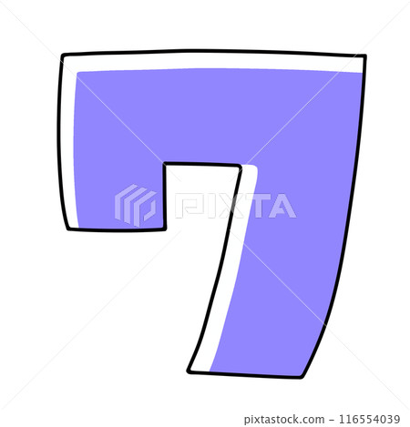 A simple, loosely-formed version of the Katakana character "wa" in a solid color A simple, loosely-formed version of the Katakana character "wa" in a solid color 116554039