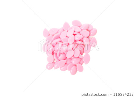 PNG,Pellets for depilation, isolated on white background 116554232