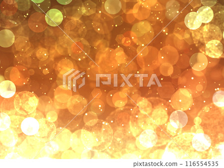 Mysterious, fairy tale, fantastical glittering simple gradient background wallpaper [brown, gold, orange] 116554535
