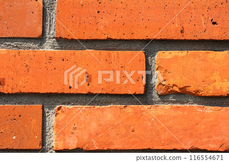 Retro brick wall 116554671