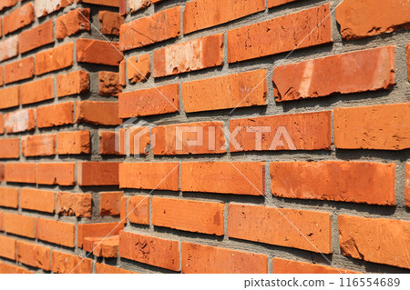 Retro brick wall Retro brick wall 116554689