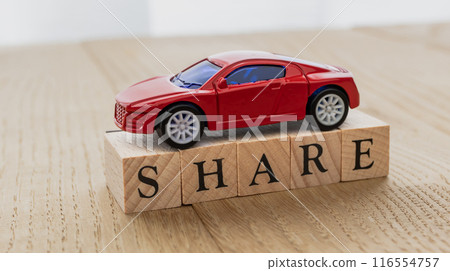 Car sharing Car sharing image material 116554757