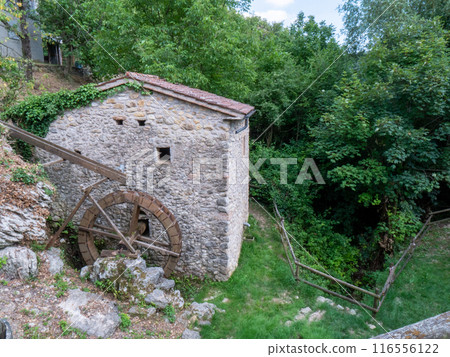 Ancient mills in valle dei Mulini Lusiana Veneto region 116556122