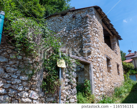 Ancient mills in valle dei Mulini Lusiana Veneto region 116556131