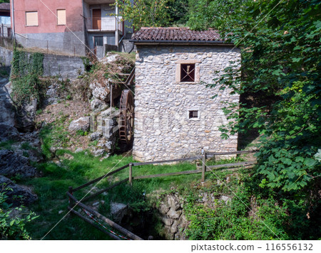 Ancient mills in valle dei Mulini Lusiana Veneto region Ancient mills in valle dei Mulini Lusiana Veneto region 116556132