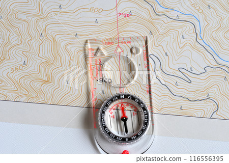 地圖和指南針 116556395