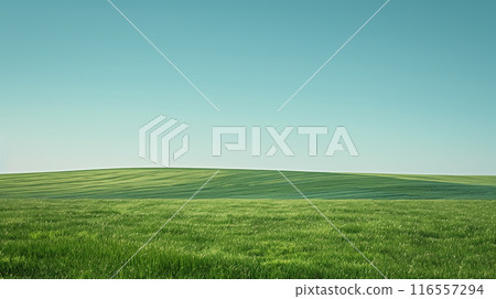 Simple background with sky and hills and copy space AI generated image Simple background with sky and hills and copy space AI generated image 116557294