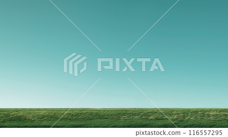 Simple background of sky and bank with copy space AI-generated image Simple background of sky and bank with copy space AI-generated image 116557295
