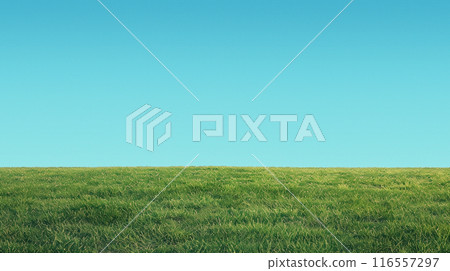 具有天空和銀行 AI 生成圖像的簡單複製空間的背景 116557297