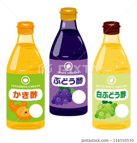 Bottled fruit vinegar set Bottled fruit vinegar set 116558530