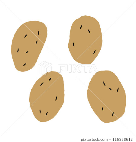 Simple potato illustration | Vector Simple potato illustration | Vector 116558612