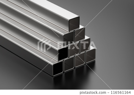 Stack of rectangular pipes Stack of rectangular pipes 116561164