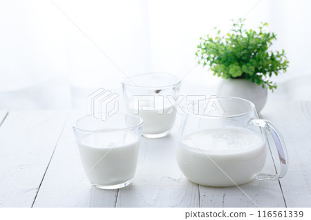 Drinking yogurt 116561339
