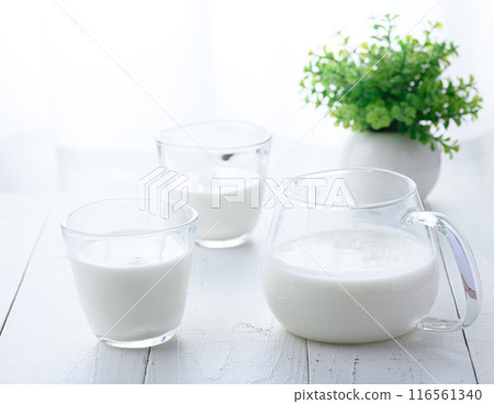 Drinking yogurt 116561340