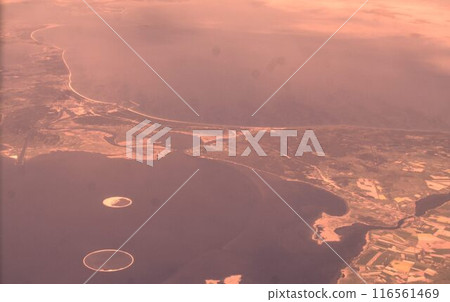 view from the plane 116561469
