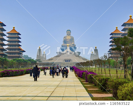 台灣高雄市佛光山佛陀紀念館，世界上最高的坐佛像，佛光大佛 116563522
