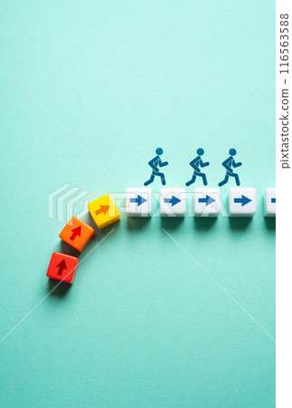 Have time to stay in the race and not be thrown out of the elimination game. Rivals in the race exit the competition one by one. Concept of rivalry. Time running out 116563588