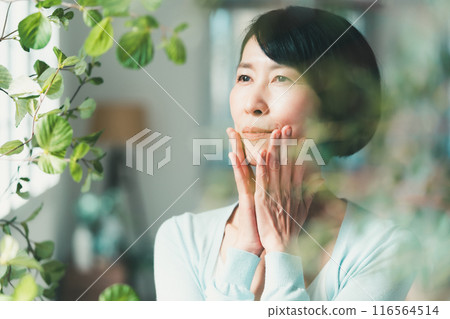 female, lady, woman 116564514
