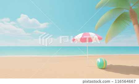 Summer beach 116564667