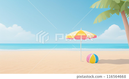 Summer beach 116564668